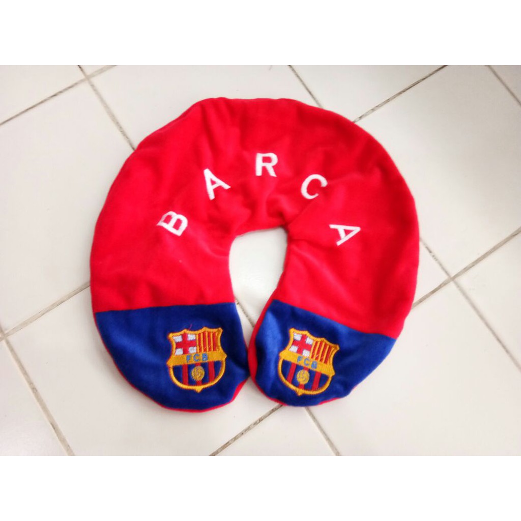 Bantal Leher Premium Club Barcelona