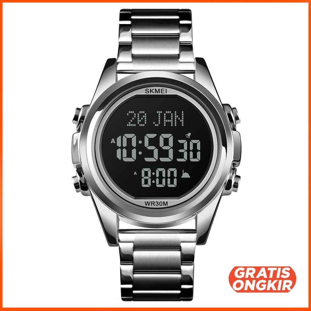 Jam Tangan Digital Pria Penunjuk Arah Kiblat - 1667