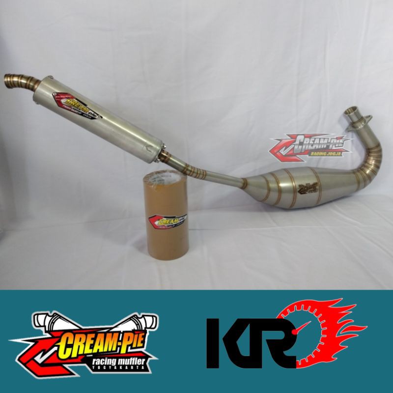 Knalpot Creampie Stainless ZZ1 Ninja SS 100% Original