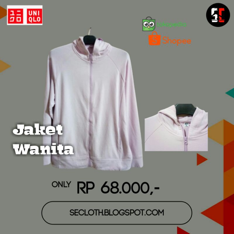 Jaket Wanita Uniqlo Original
