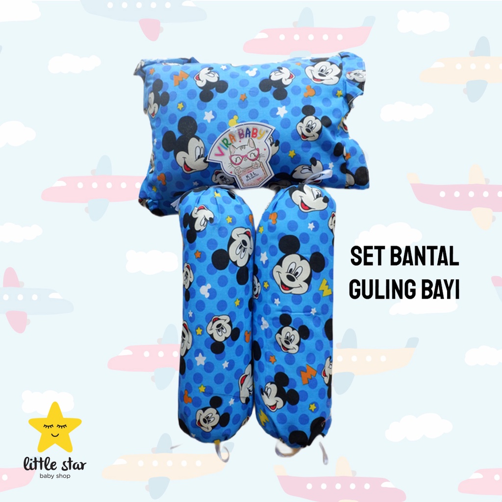 Set Bantal Guling Anak Bayi Cewek Cowok