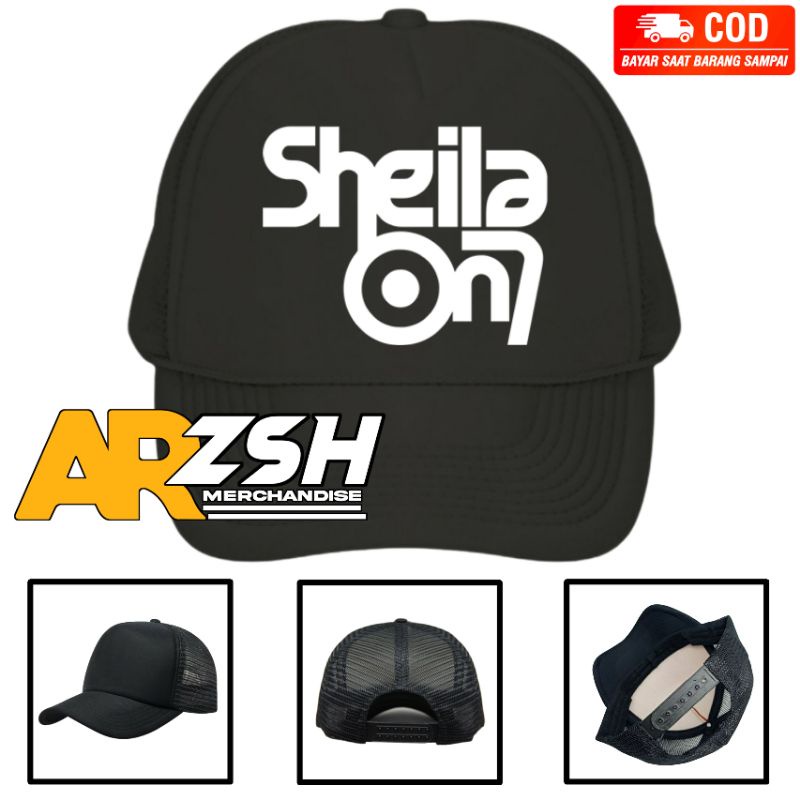 Topi Jaring Dewasa Sheila On 7 - Topi Trucker Jaring Dewasa Sheila On 7