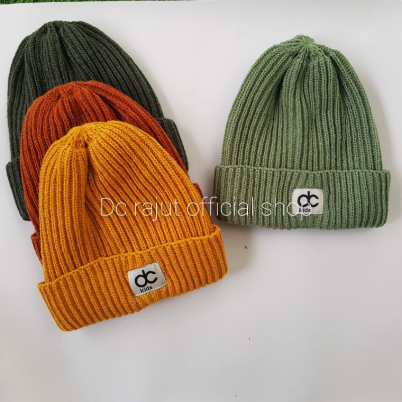 dc kids BEANIE HAT , topi rajut bayi , kupluk bayi, kupluk bayi premium,