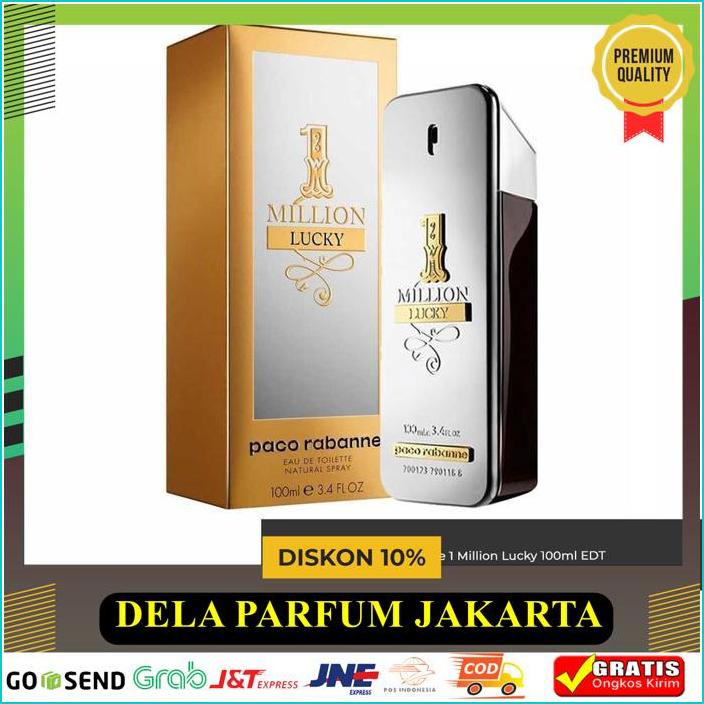 PACO RABANNE 1 MILLION LUCKY 100ML EDT - PARFUM ORIGINAL BEST QUALITY