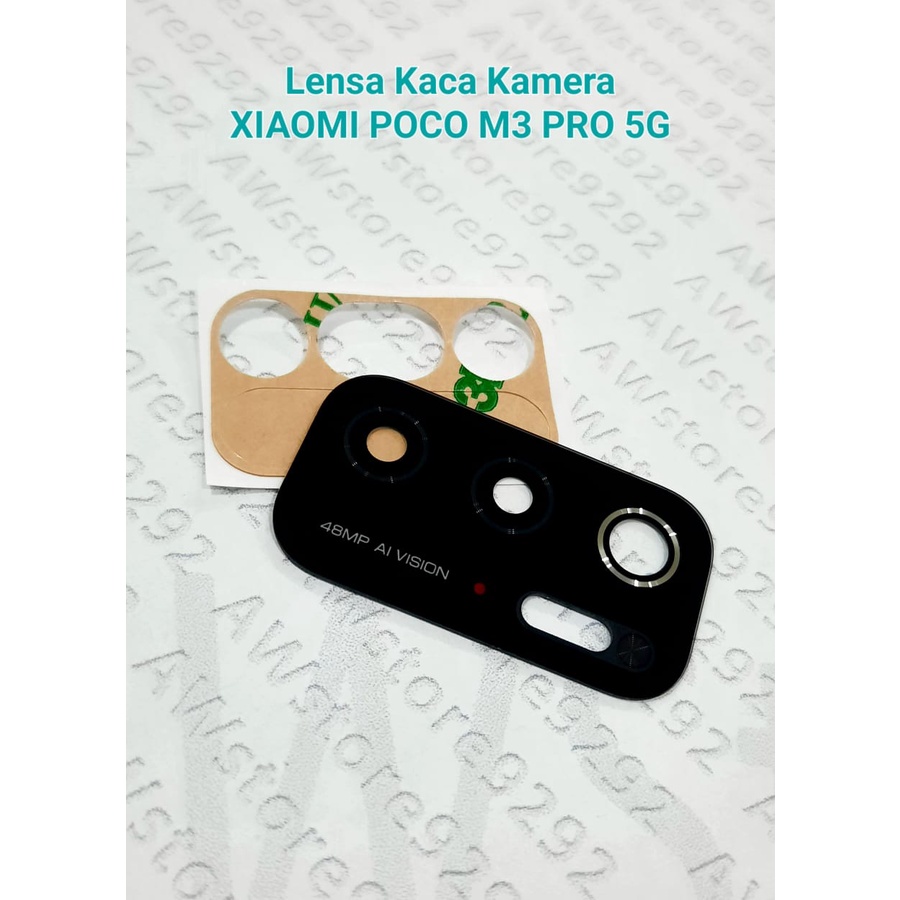 Camera Lens Lensa kamera kaca kamera belakang XIAOMI POCO M3 PRO 5G