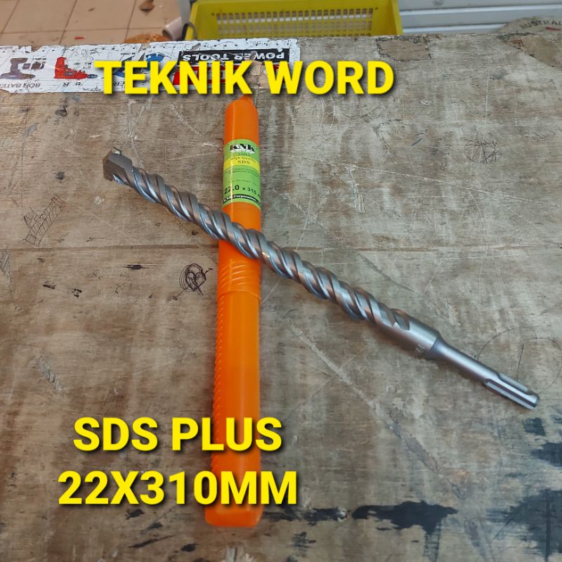 MATA BOR TEMBOK BETON SDS PLUS 22X310MM MATA BOR BETON 22MM KDK SDS PLUS