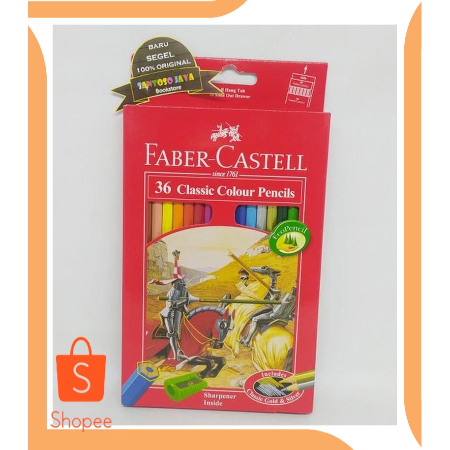 

Jual accessories Pensil Warna - Classic Colour Pencils 36 L - Long Faber Murah