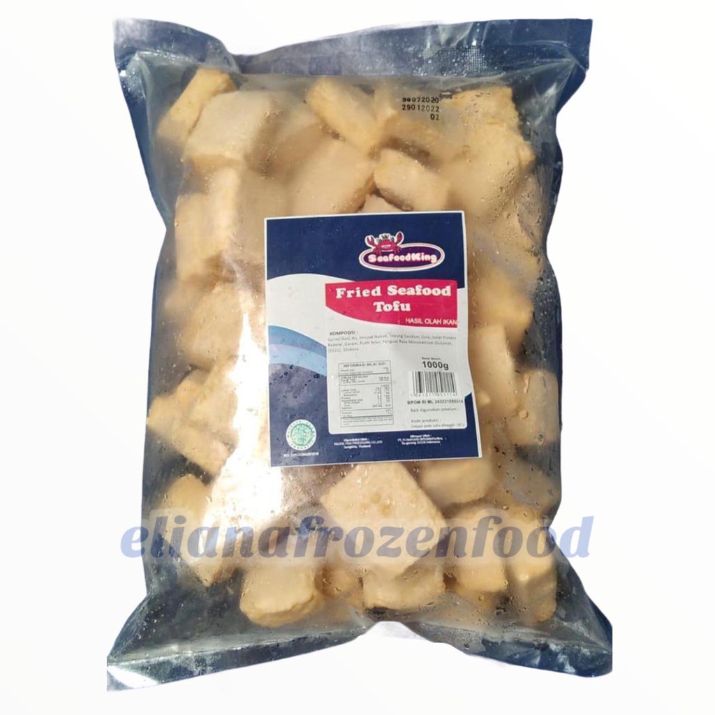 

Seafoodking Fried Seafood Tofu 1 KG / Tahu Goreng Seafood