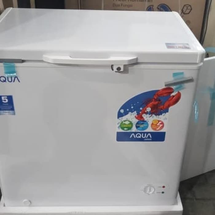 Chest Freezer Box Aqua Aqf 160 W 150 Liter Indonesia