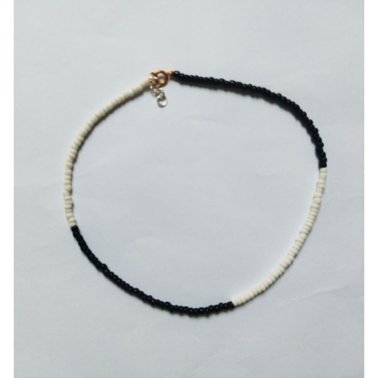 [PROMO 1.1]  kalung choker yin yang / kalung manik yin yang