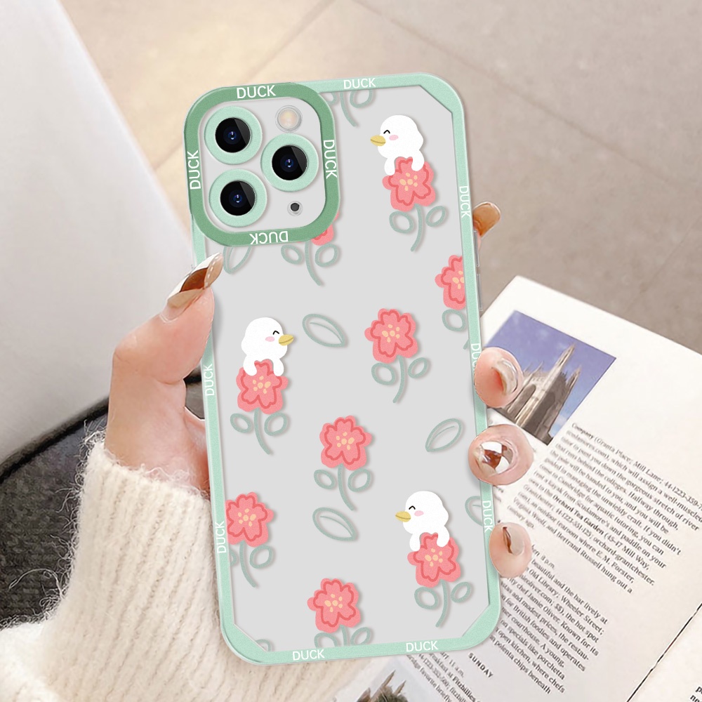 Casing TPU iPhone 11 12 13 Pro Max X XR XS Max 13 12 Mini 7 8 Plus SE 2020 SE 2022 Motif Kartun Angel Eye