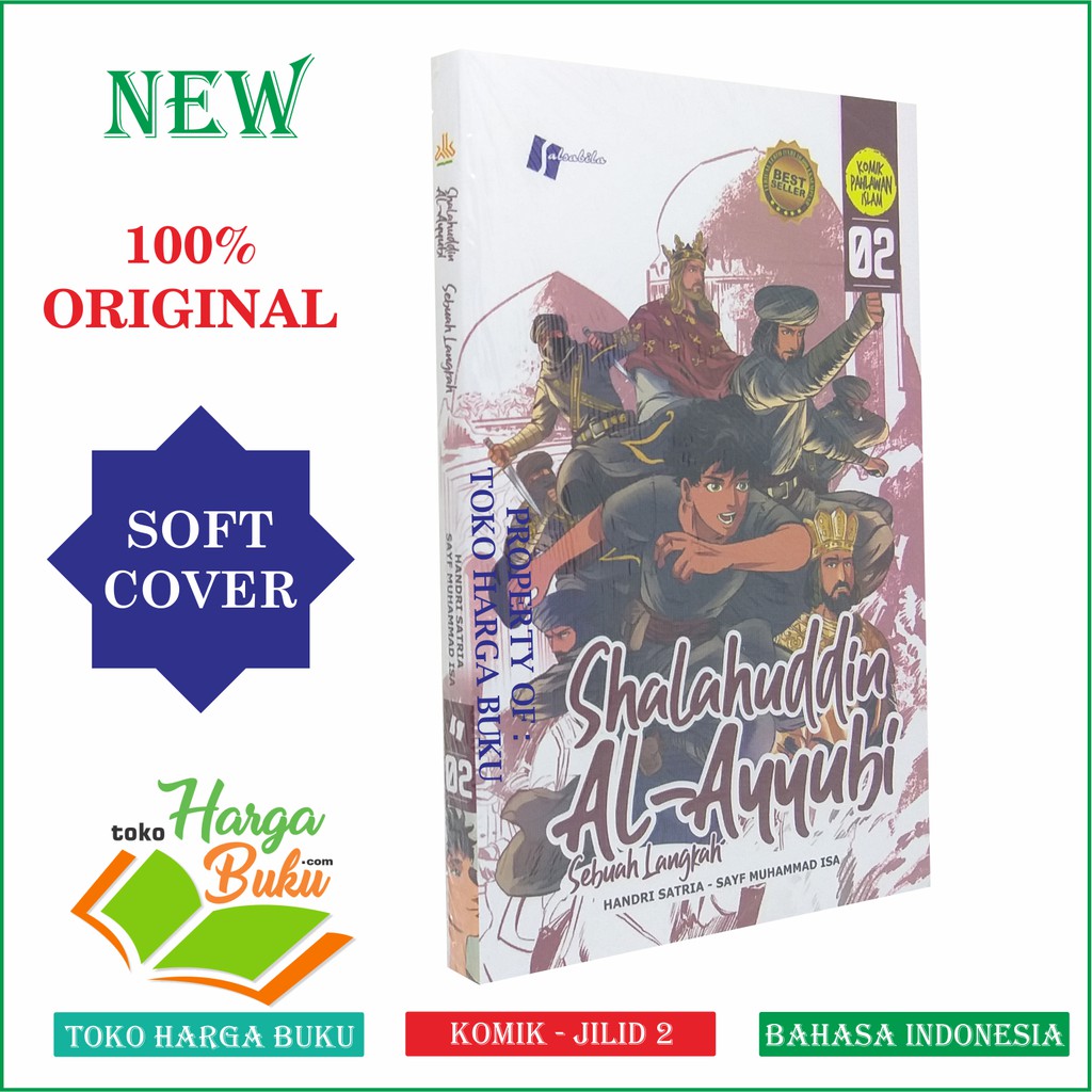 Foto Komik Shalahuddin Al-Ayyubi Jilid 2 FULL COLOR Buku Anak Pahlawan Islam Salsabila Pustaka Al-Kautsar Kids