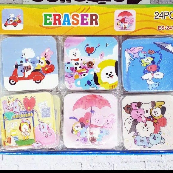 

Penghapus BT21 | Penghapus Pensil | Penghapus Lucu | Eraser Pencil