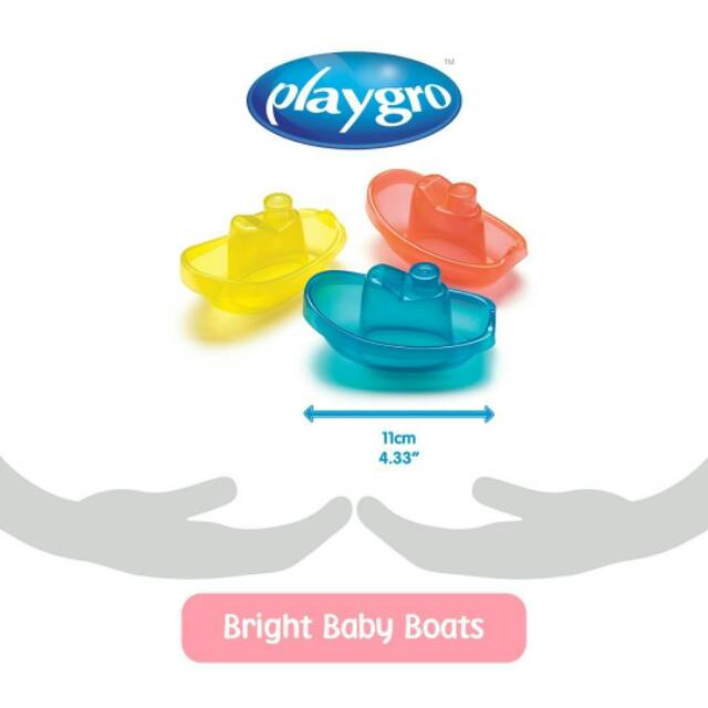 PLAYGRO BRIGHT BABY BOATS / MAINAN ANAK