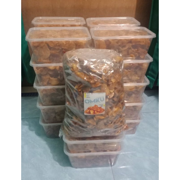 

kering kentang pedas manis 1kg