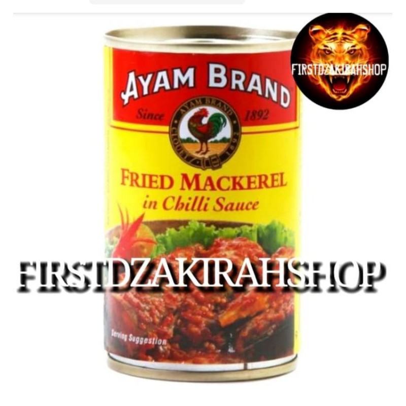

Ayam brand freid mackerel 155gr