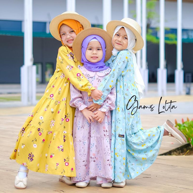 Afsheenastore Gamis Anak Lolita By Listia Size XXL