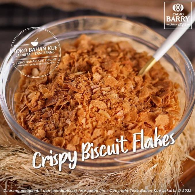 

Cacao Barry Royaltine Crushed Fine Biscuits 250gr Paillete Feuilletine TERLARIS TERPERCAYA ORIGINAL