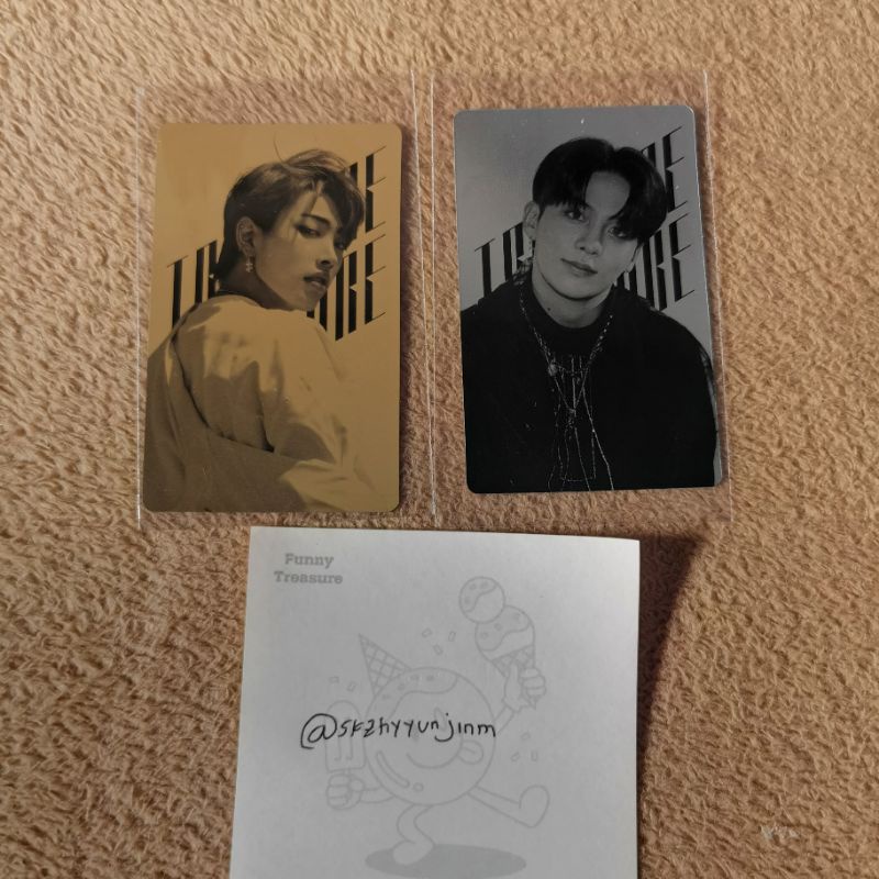 photocard ateez hidden map