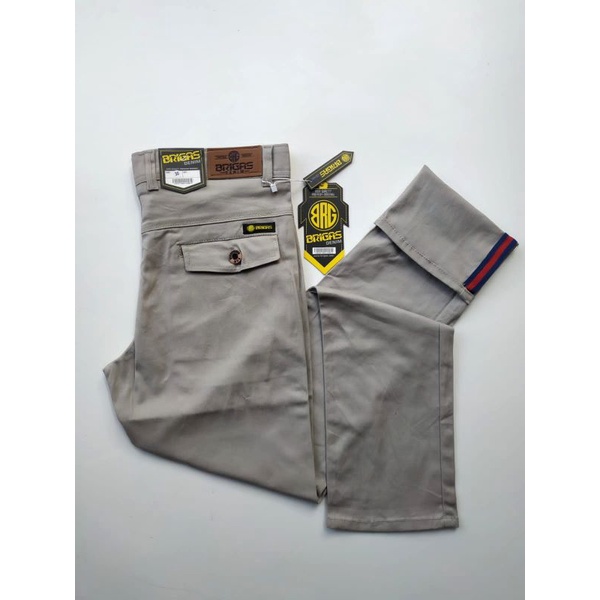 Celana Chino Panjang Pria Selvedge Premium