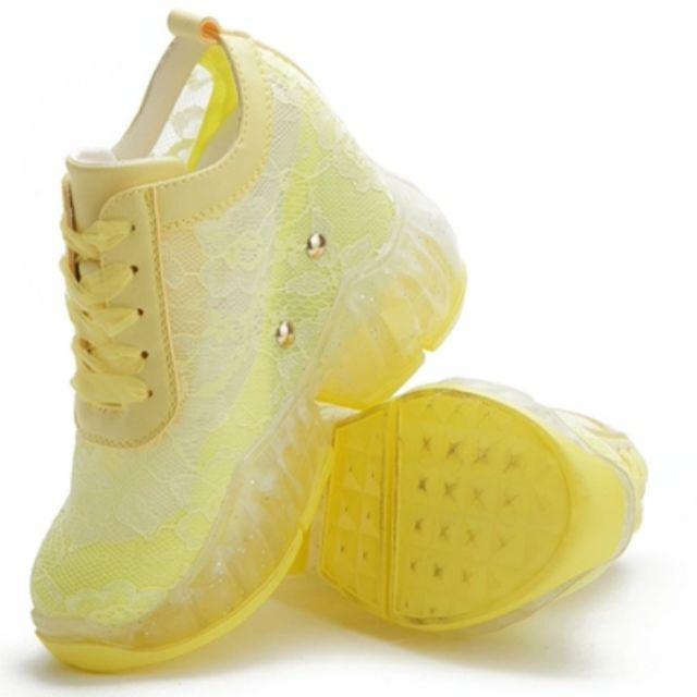 Scarlett® Ashwin Sydney Sneakers Edition S502105 NDY# FASHION BRANDED IMPORT SNEAKERS WANITA BATAM-Kuning