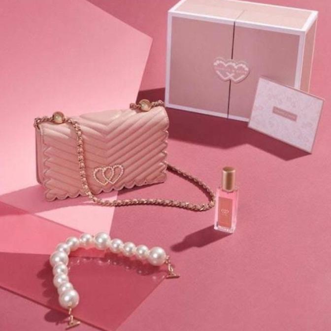 TAS CK WANITA CNK GIFT SET PARFUME CK104