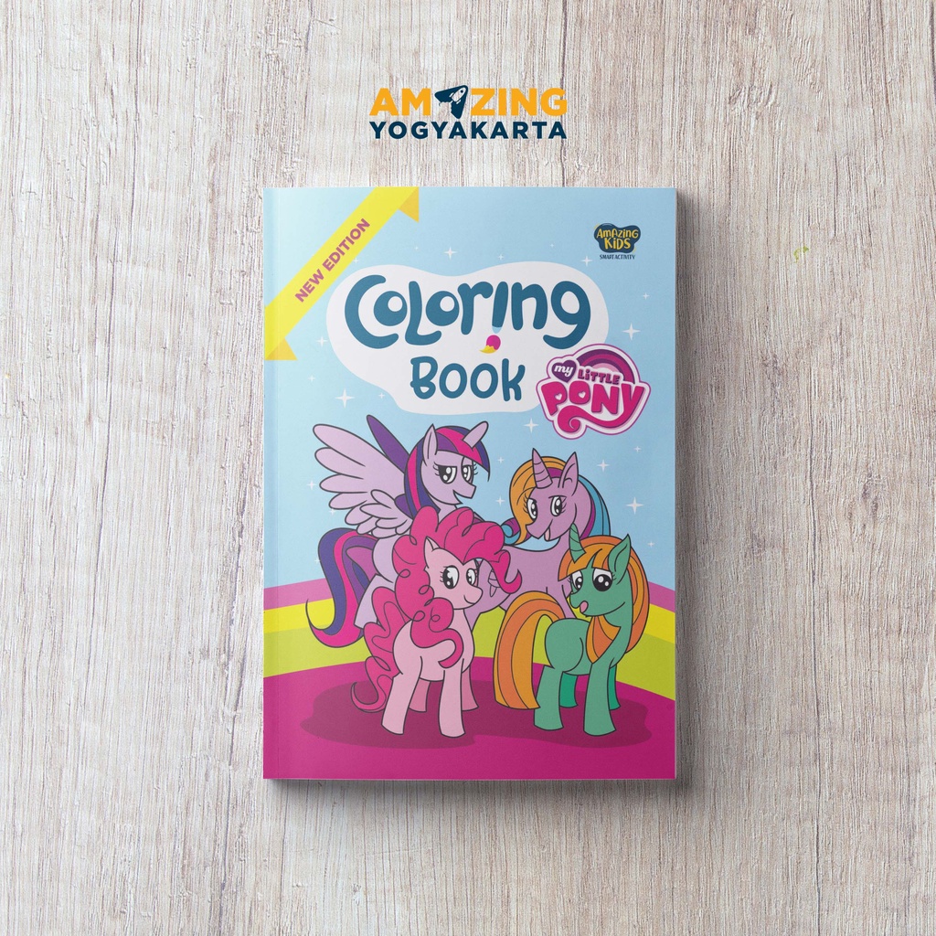 Buku Mewarnai - Coloring Book My Little Pony