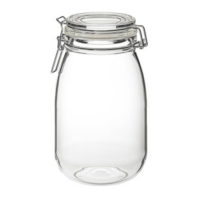 TOPLES KACA UTK KUE LEBARAN Tempat Kue Kering Lebaran 1.8L