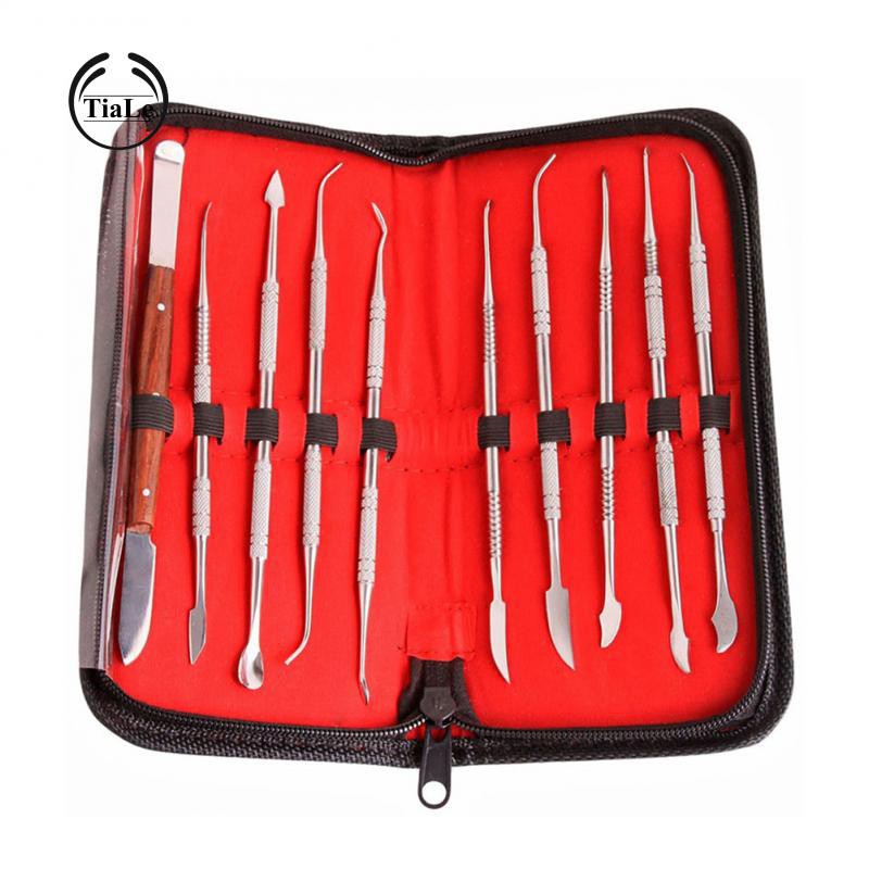 1 Set Dental Carving Knife Set (10 Pcs) / Oke Queen