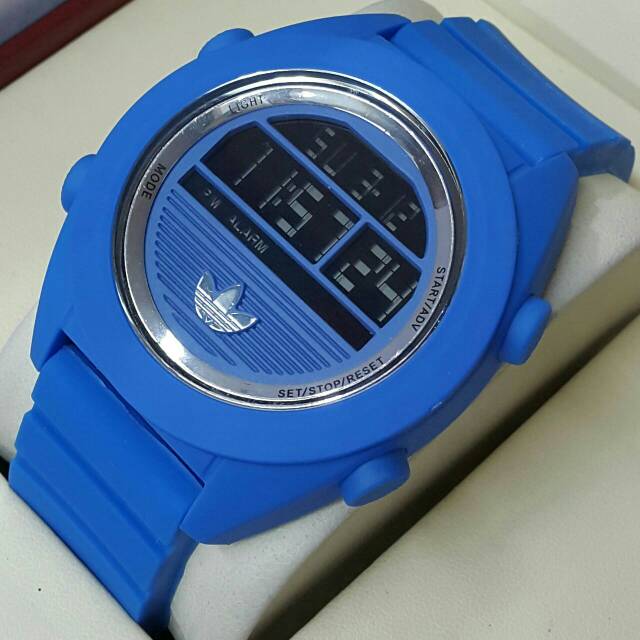 Jam tangan  pria Adidas sport digital rubber