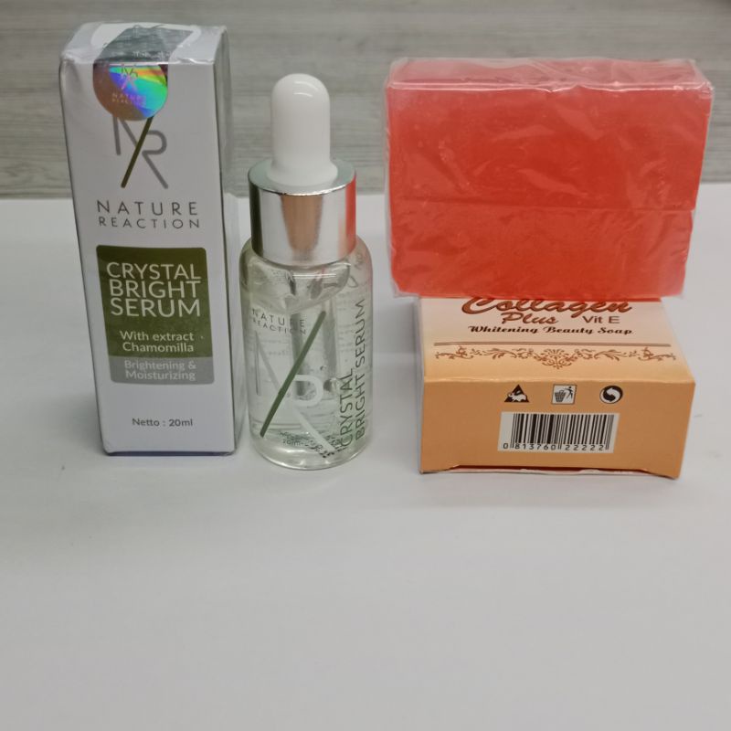 Serum NR + Sabun Collagen Plus Vit E