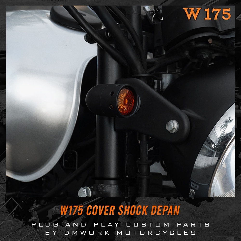 W175 Cover Shock Depan / Pelindung Shock Depan