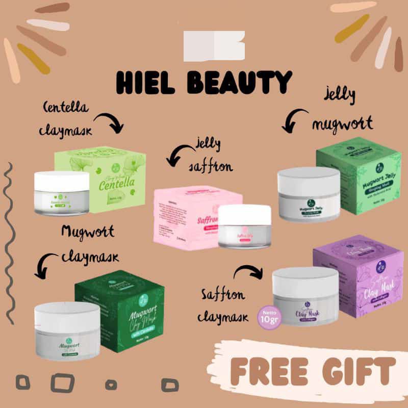 HIEL SAFFRON CENTELLA MUGWORT JELLY SLEEPING MASK / MUGWORT SAFFRON CLAY MASK