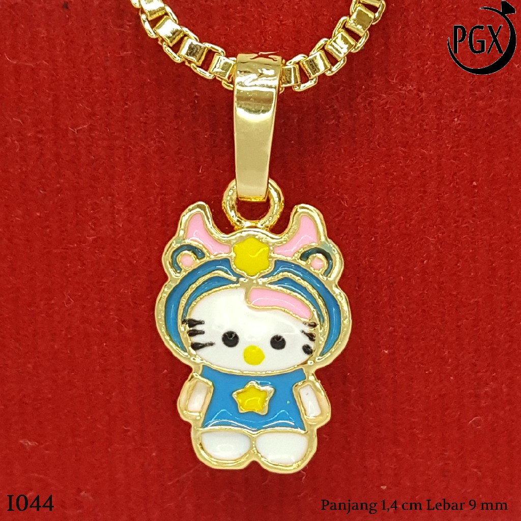 PGX Liontin Kalung Xuping Wanita Aksesoris Fashion Perhiasan Lapis Emas  - I044