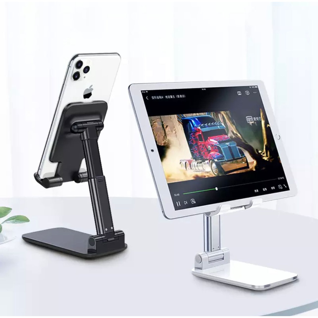 HD-23 PHONE STAND HOLDER UNIVERSAL FOLDING DESKTOP - DUDUKAN HP