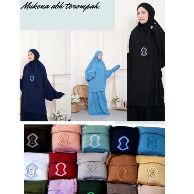 mukena abh terompah/mukena atas bawah terompah hadramaut