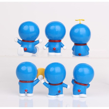 Doraemon Set Figure Pajangan Mainan Koleksi Anak isi 6 pcs