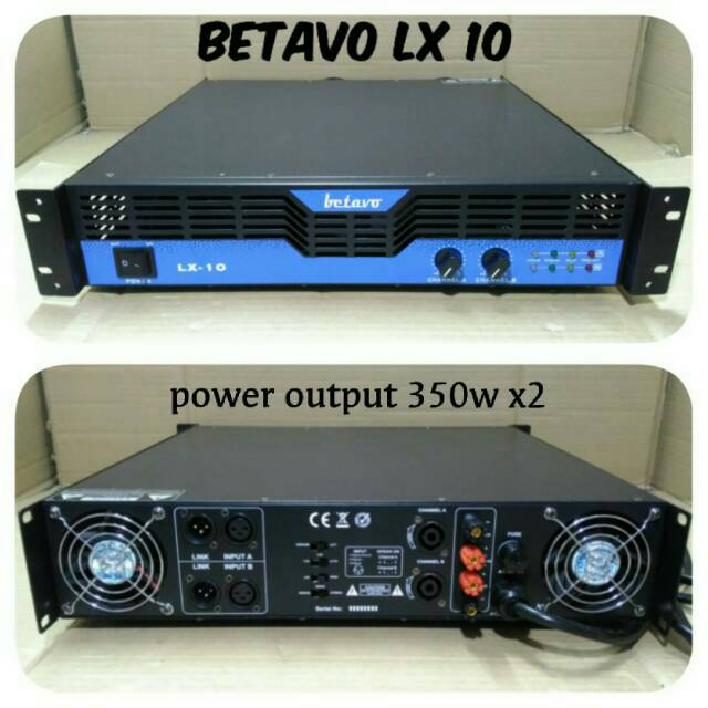 POWER AUDIO SOUND SYSTEM BETAVO LX 10