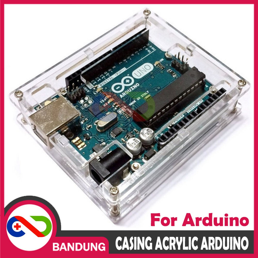 CASING PLASTIC ARDUINO UNO R3 V3 BOX KOTAK CASE ARDUINO