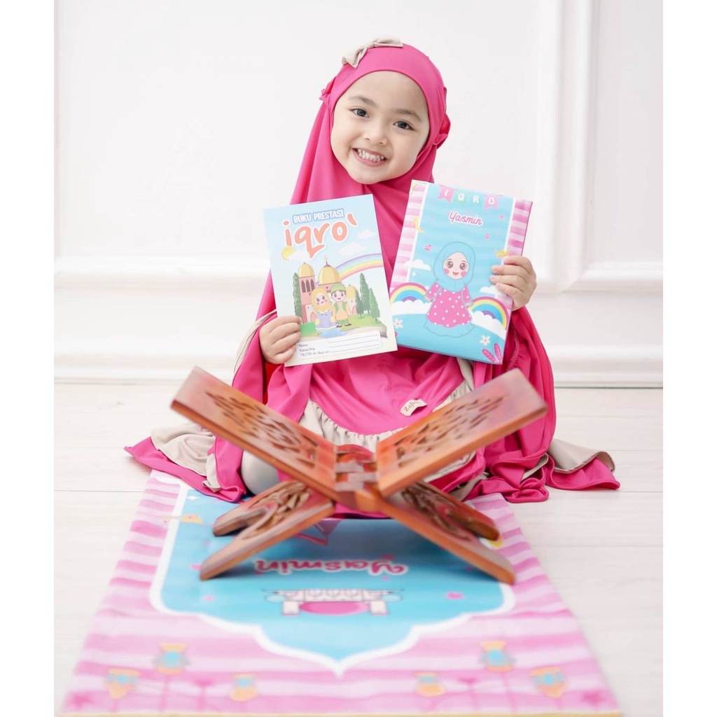 

IQRO dan JUZ AMMA KARAKTER Custom Nama anak