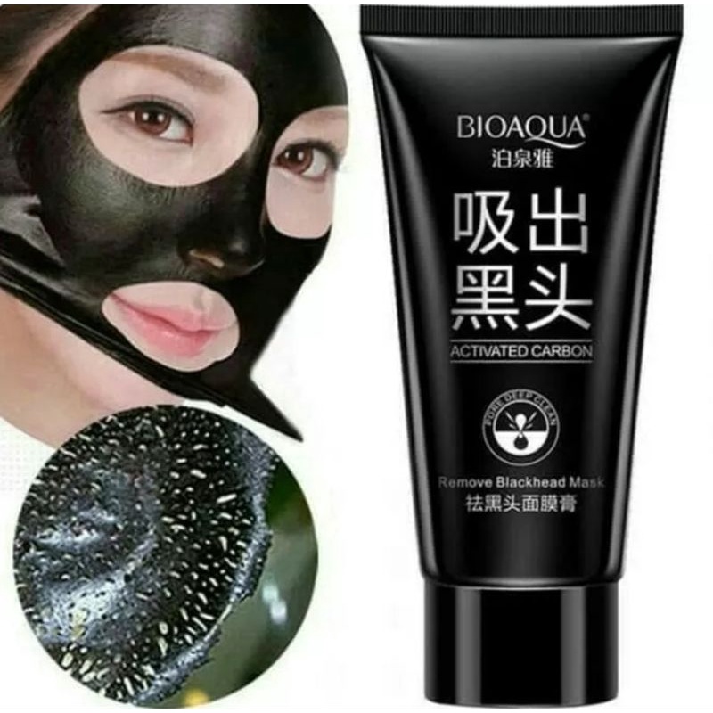 CHARCOAL MASK BLACK ARANG MASKER ARANG-60gr