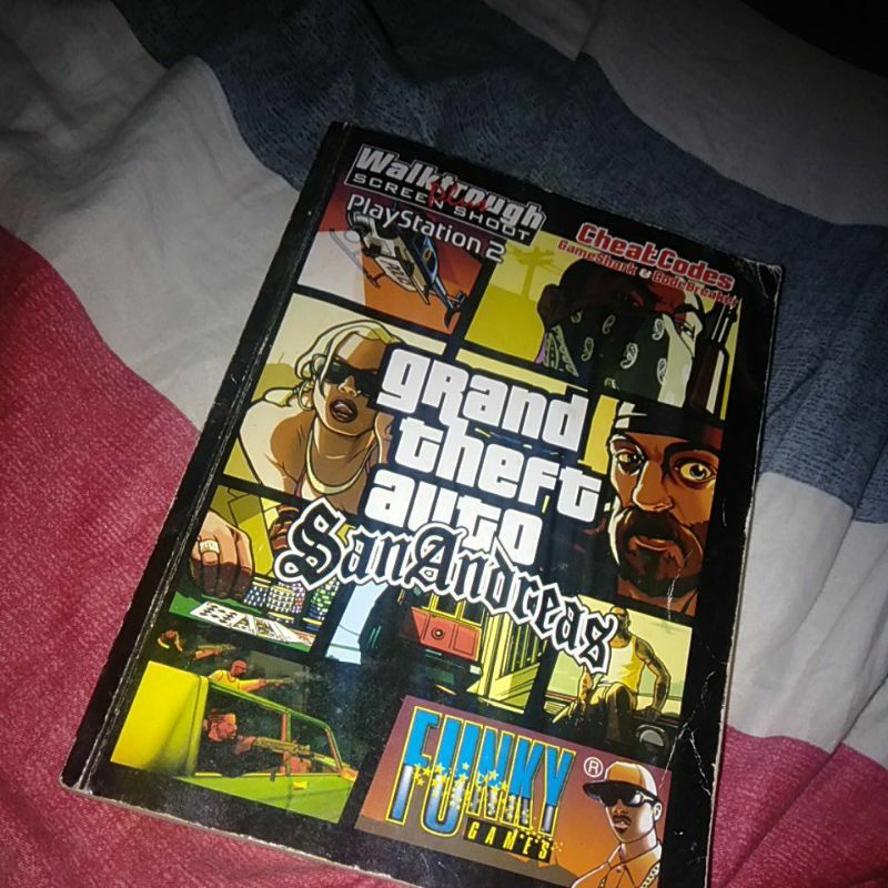 buku panduan GTA SAN Andreas /ada cheat GTA SAN Andreas PS 2