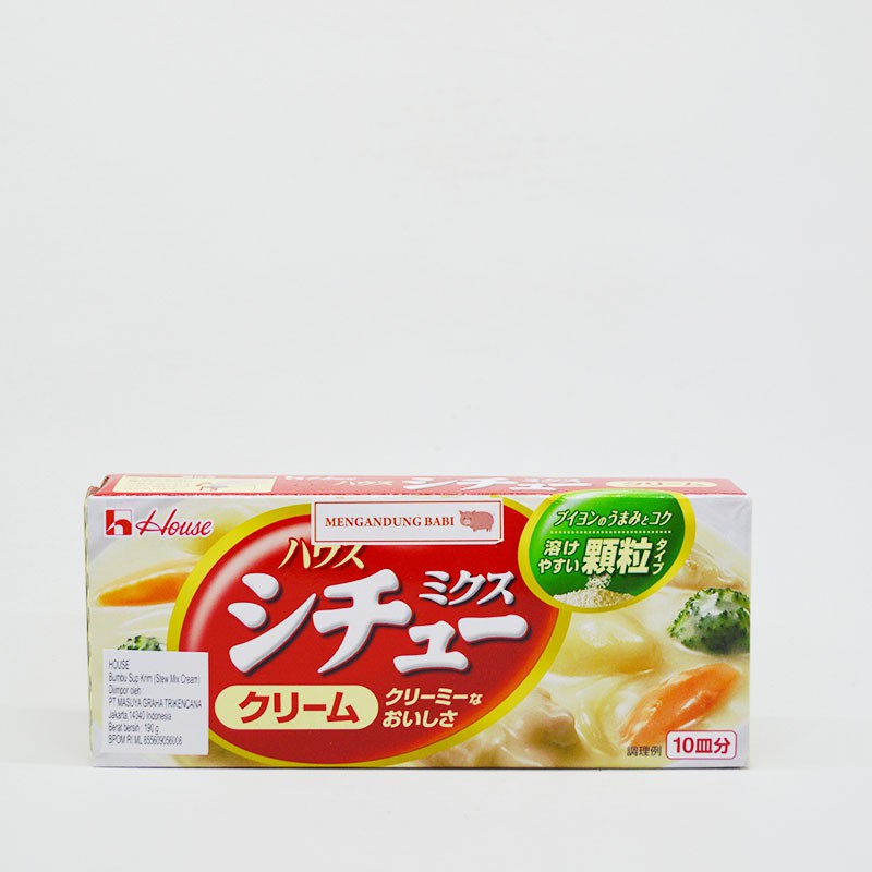

House Cream Stew Mix 190g (NON HALAL)