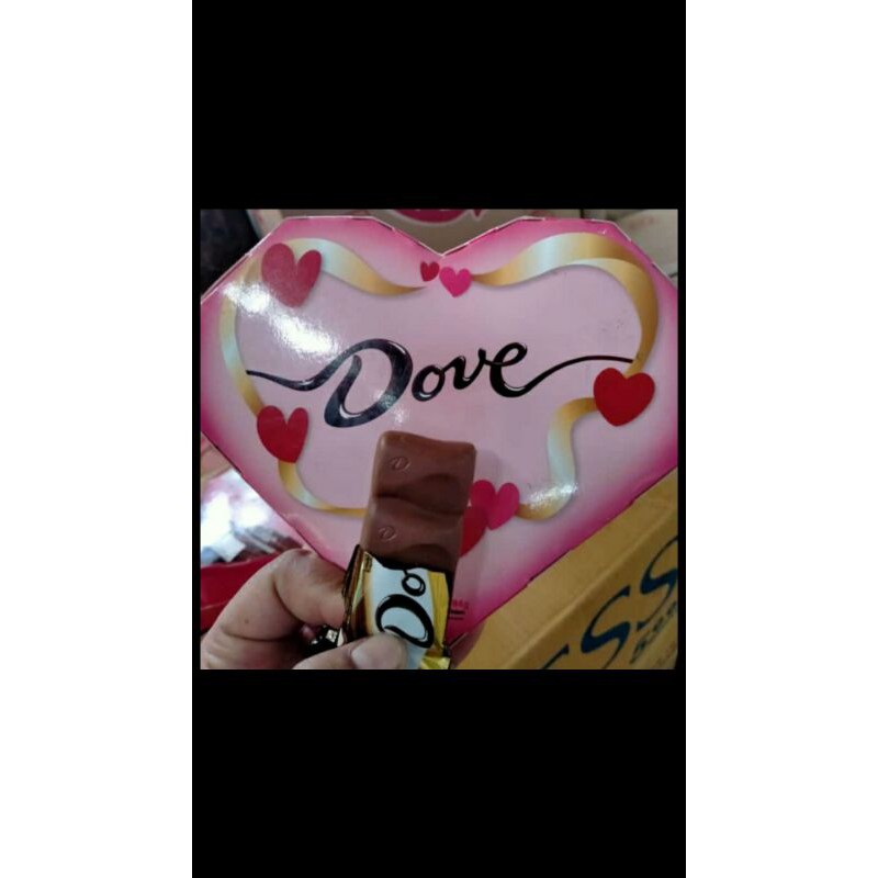 

Coklat Dove Valentine