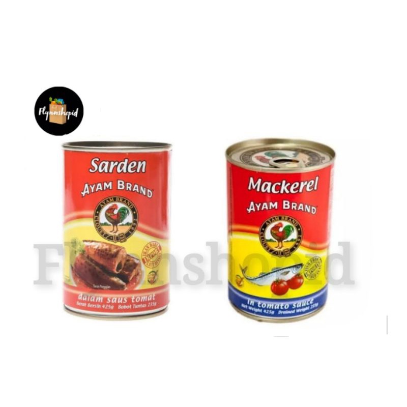 

Sarden Mackerel Ayam Brand Malaysia