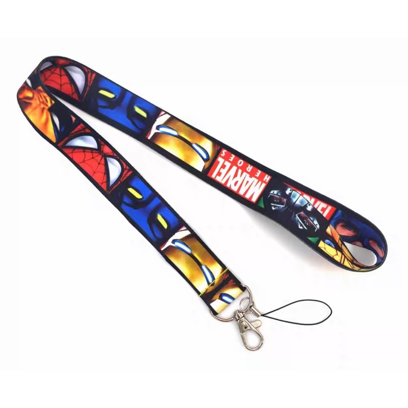 [ Vhieshop ] Tali Gantungan SuperHero Lanyard gantungan Hp