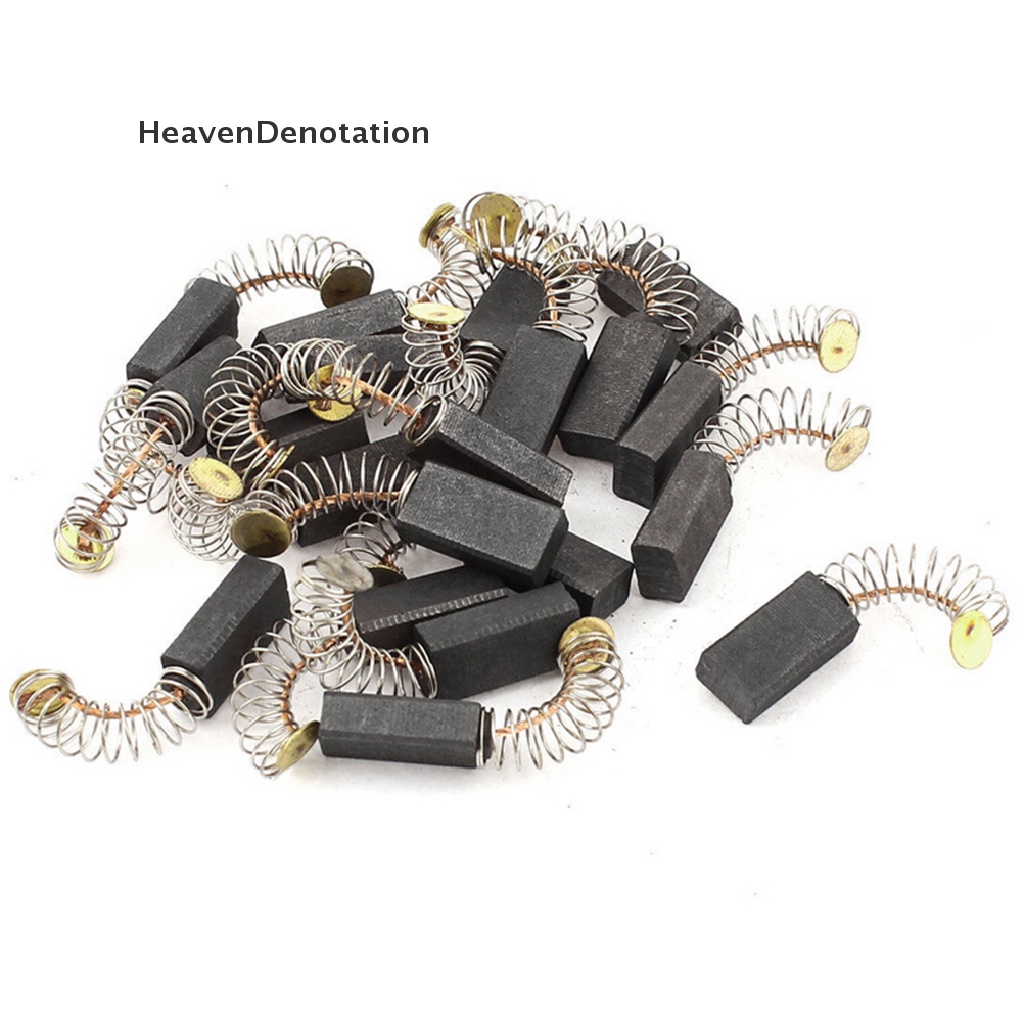 10pcs Carbon Brush Ukuran 6x10 X 17mm Untuk Motor Listrik Generik