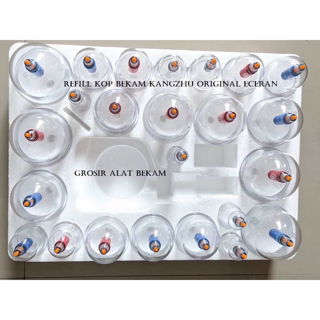 Refill KOP Bekam KANGZHU ORI Eceran B1 B2 B3 B4 B5 B6 B7 B8