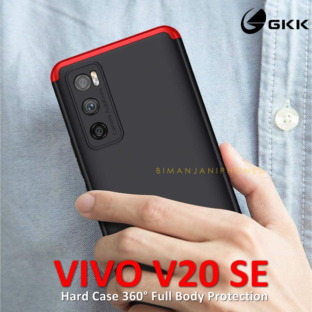 Vivo V20 Vivo V20SE V20 SE Hard Case 360° Full Protection 3in1 Full Armor GKK ORIGINAL