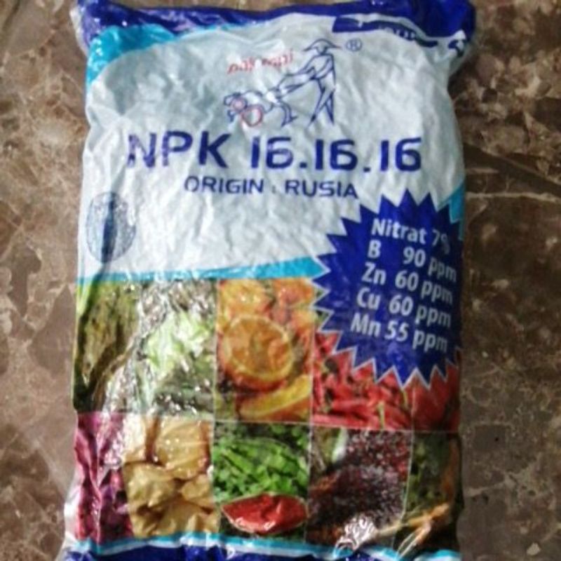 PUPUK NPK 1616 pak tani, pupuk awal tanam